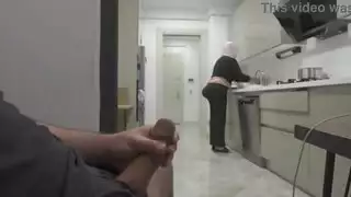 زوجة الأب العرب الدينية اشتعلت ربيب الراغبين ثم تحصل على الحمار الضيقة مارس الجنس.