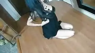 كان جيسيكا جايمز وجود علاج تدليك الاسترخاء، وعدم معرفة الكاميرا في استوديوها الخاص